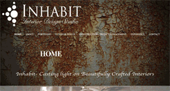 Desktop Screenshot of inhabitinteriordesignstudio.com